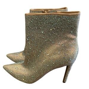 INC International Concepts Reisa Women's Pointed Toe Dressy Ankle Boots Size 8